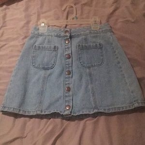 Good condition brandy Melville denim skirt